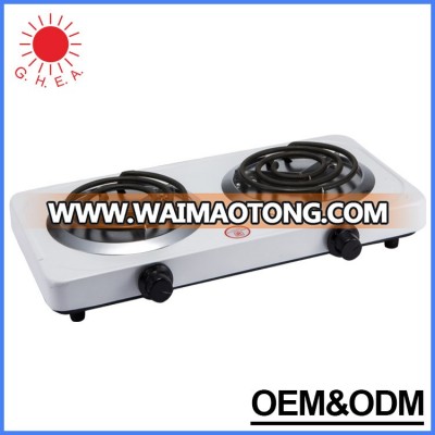 Portable Electric Hot Plate Mini Travel Hot Plate 2 burners electric stove Cooking Hot Plate