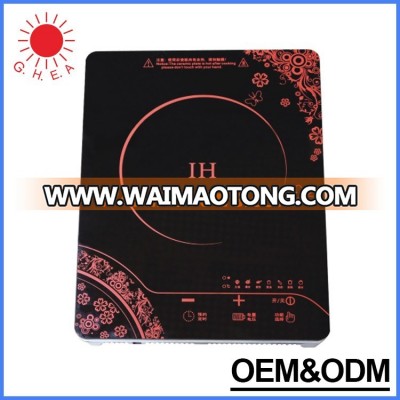 China manufacturer induction cooker 2200W national induction cooker ceramic glass induction and halogen cooker